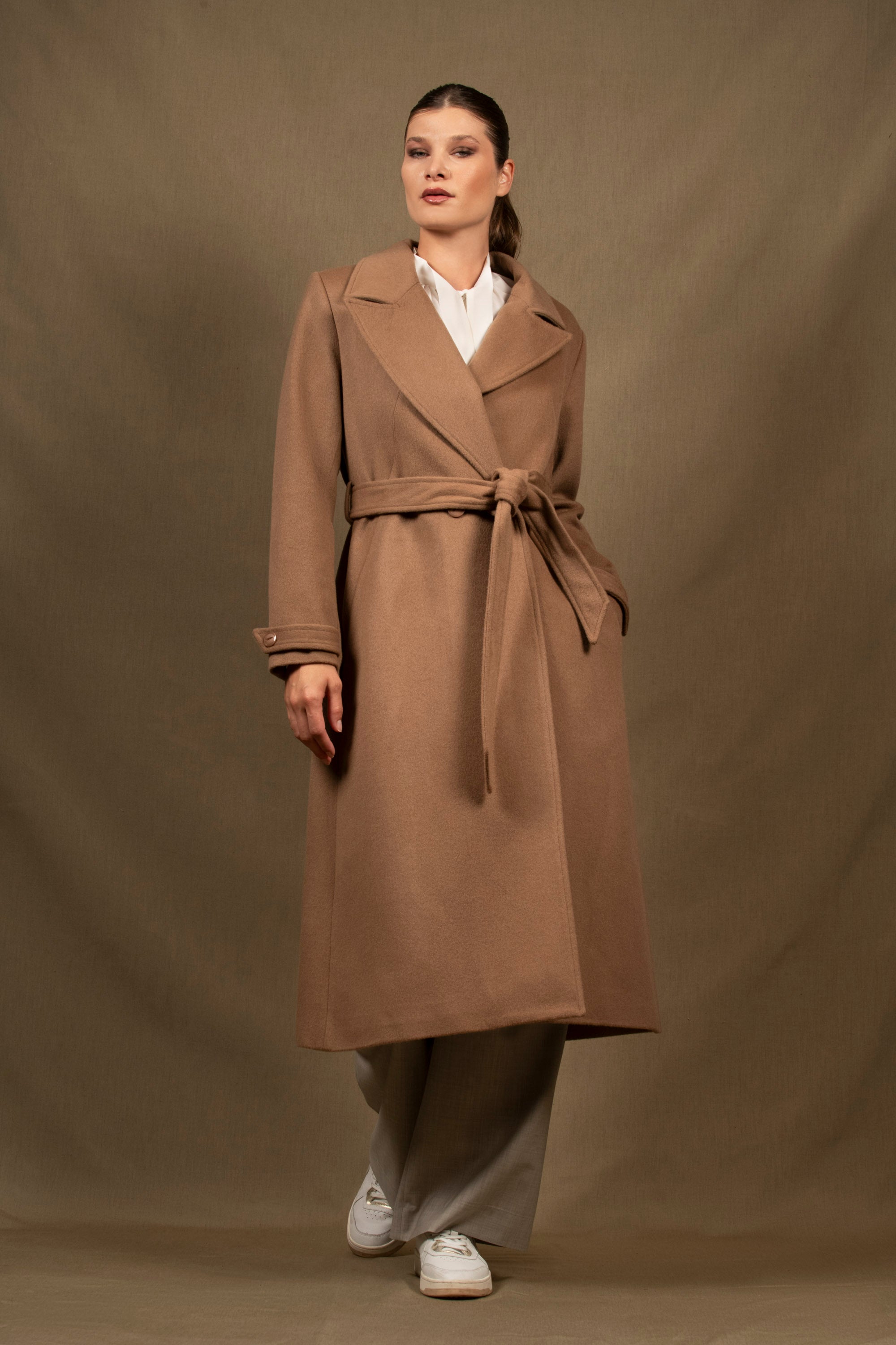 Manteau Palace – Taupe My tailor is Joh