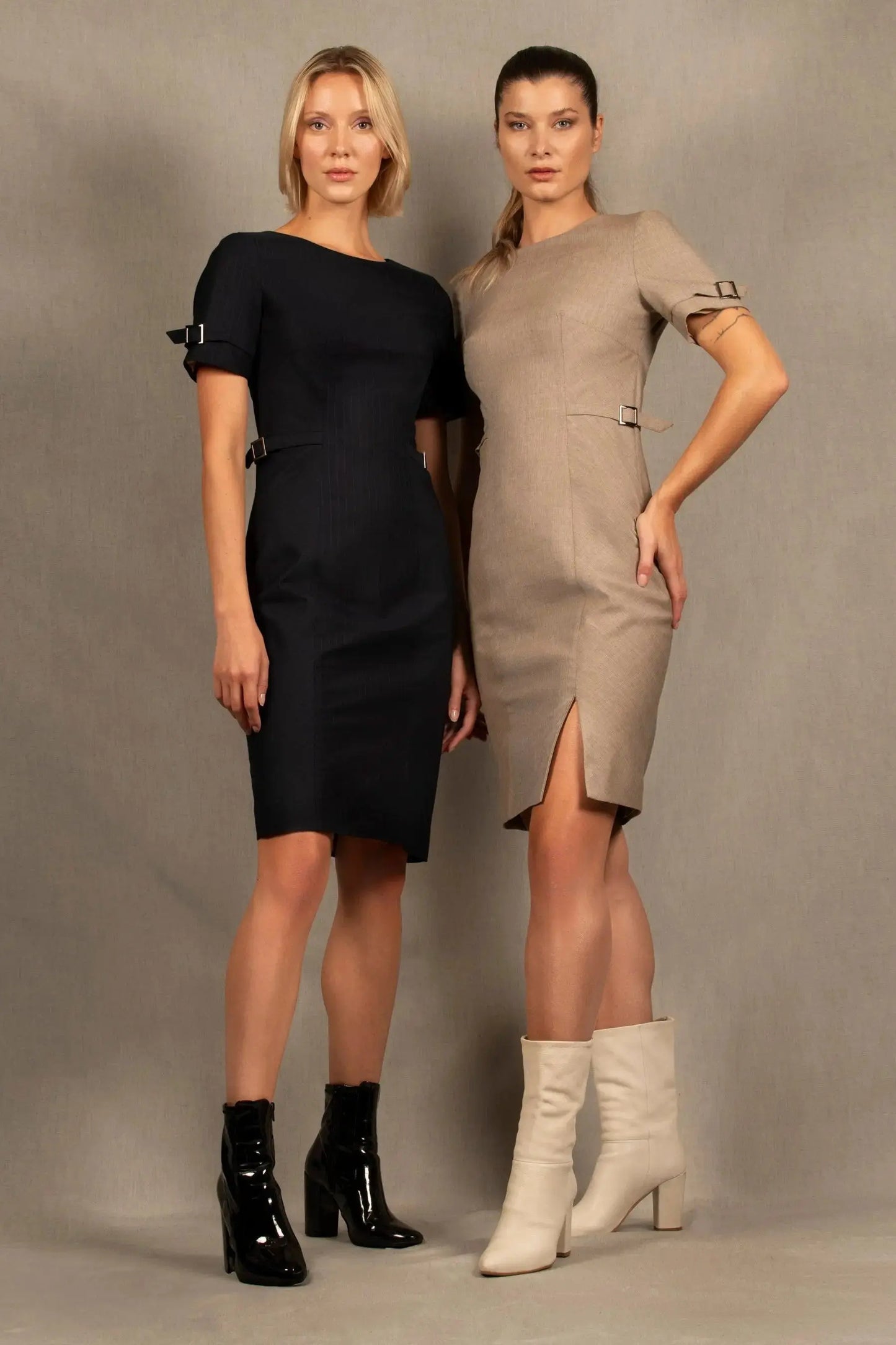 Robe Tailleur en Laine Grège – Soeur - My tailor is Joh