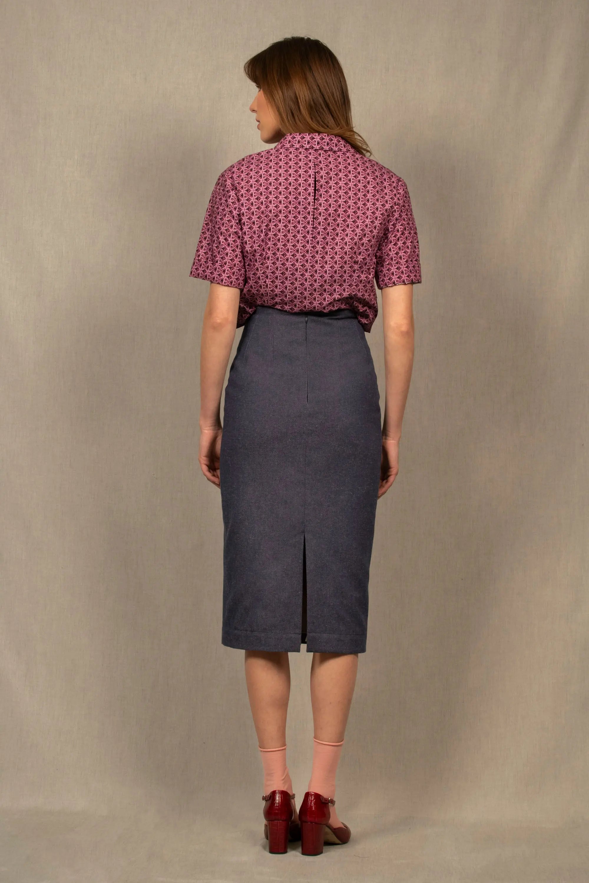 Jupe Crayon en Jean – Allure - My tailor is Joh