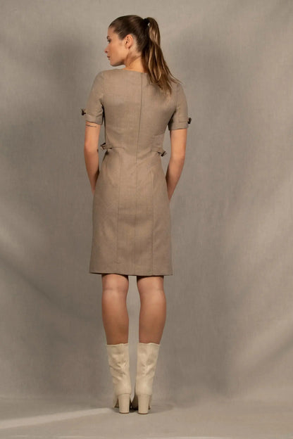 Robe Tailleur en Laine Grège – Soeur - My tailor is Joh