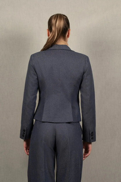 Veste Tailleur Femme Courte Jean - Certitude My tailor is Joh