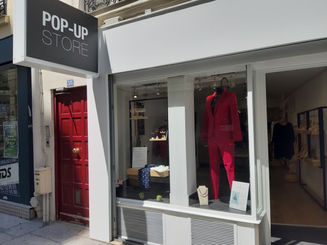 Pop-up store du marais à Paris en juin 2020 avec les marques suno by AE, le marquises Paris et Mlle Chachou