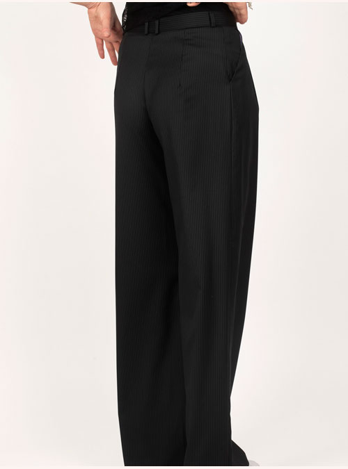 Pantalon tailleur femme Illusion noir- My Tailor Is Joh, la nouvelle marque de prêt à porter féminin, tailleurs, vestes, pantalons, robes, jupes, hauts, chaussures pour habiller les femmes.
